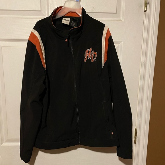 Womens Harley Davison Motorcycle Jacket - Picture 1 of 3